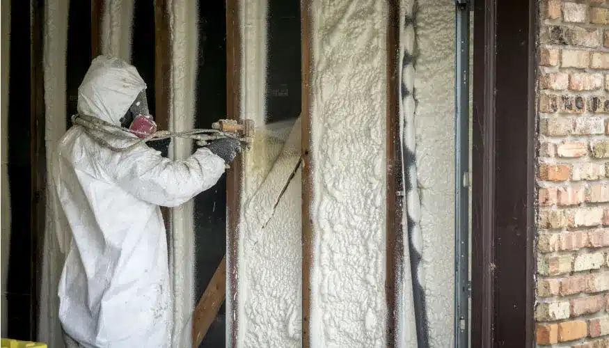 spray foam insulation