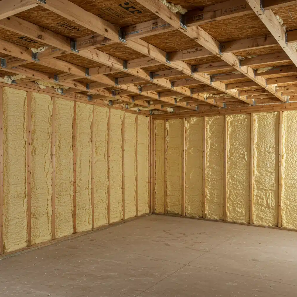 Optimized residential insulation installed by Prestige Insulation Solutions LLC, demonstrating effective heat and cold resistance tailored for specific local climate zones.