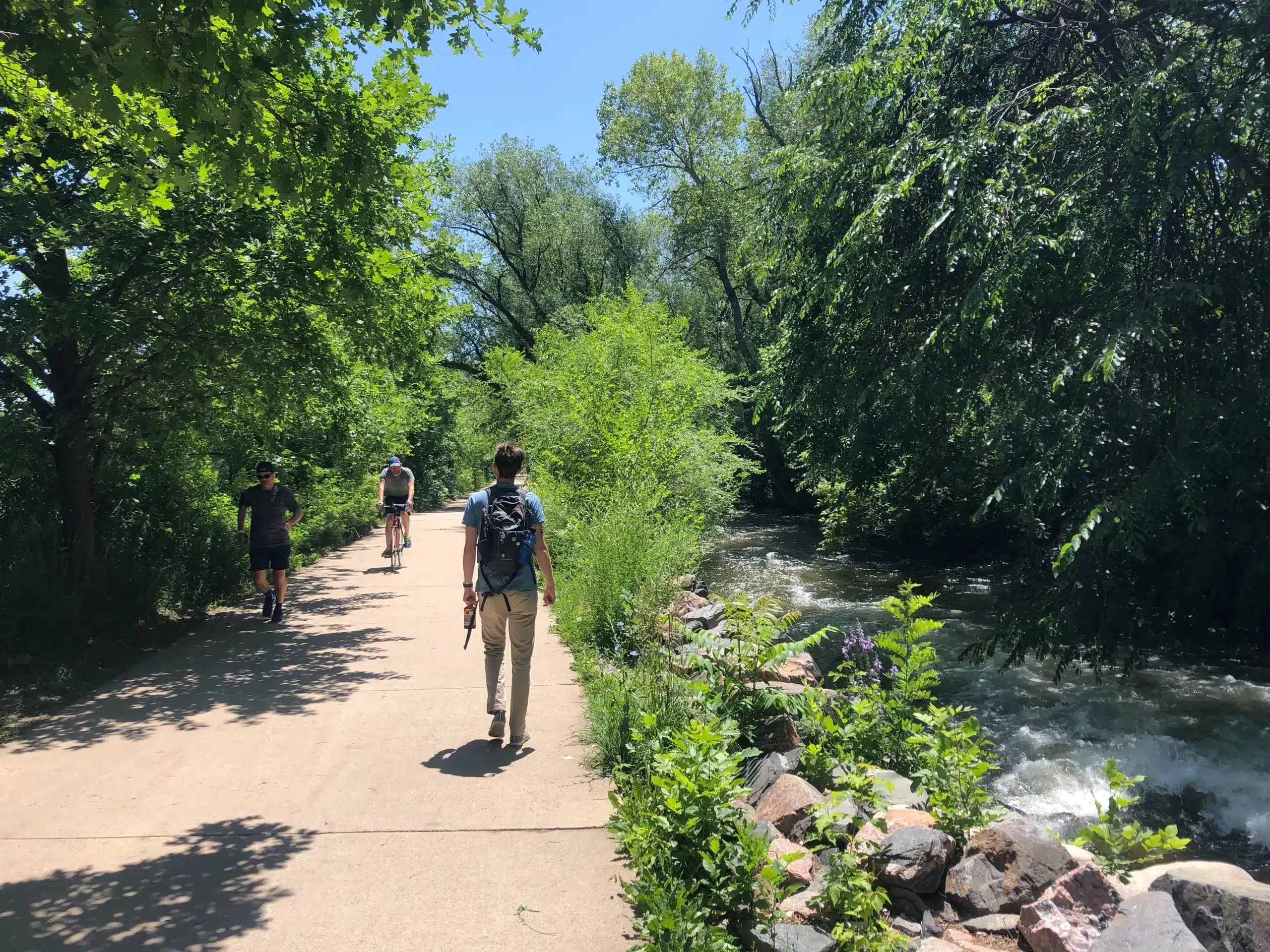 Boulder Creek Path in Boulder, CO